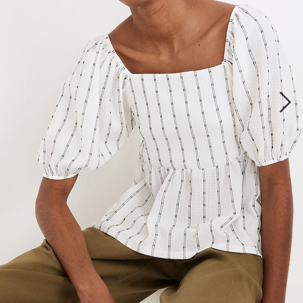 Madewell Puff Sleeve top